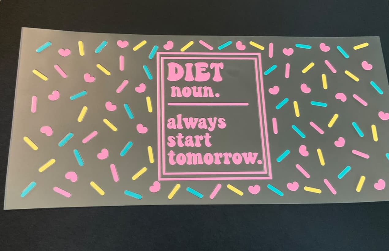 UV Sticker 24oz A057