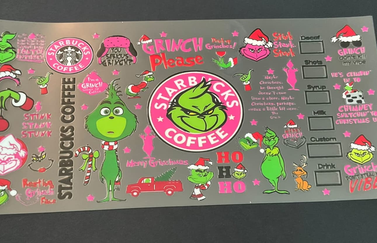 UV Sticker 24oz A077