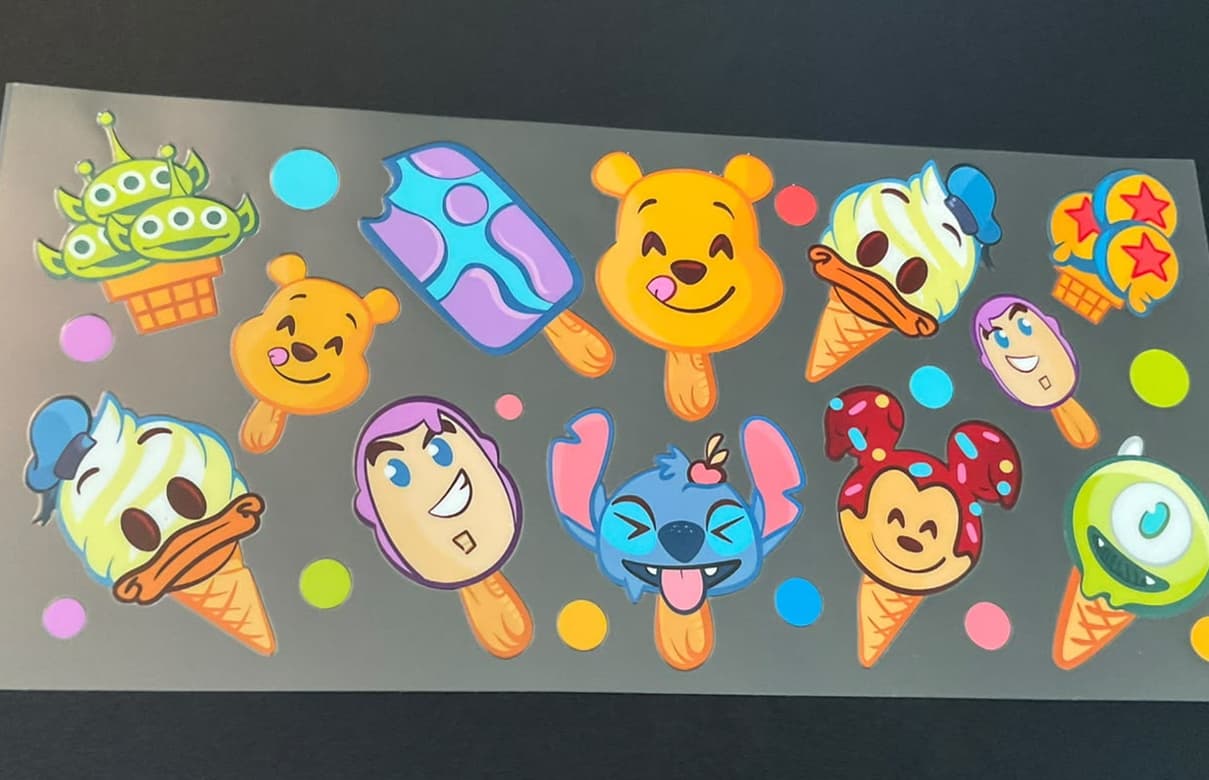 UV Sticker 24oz A090
