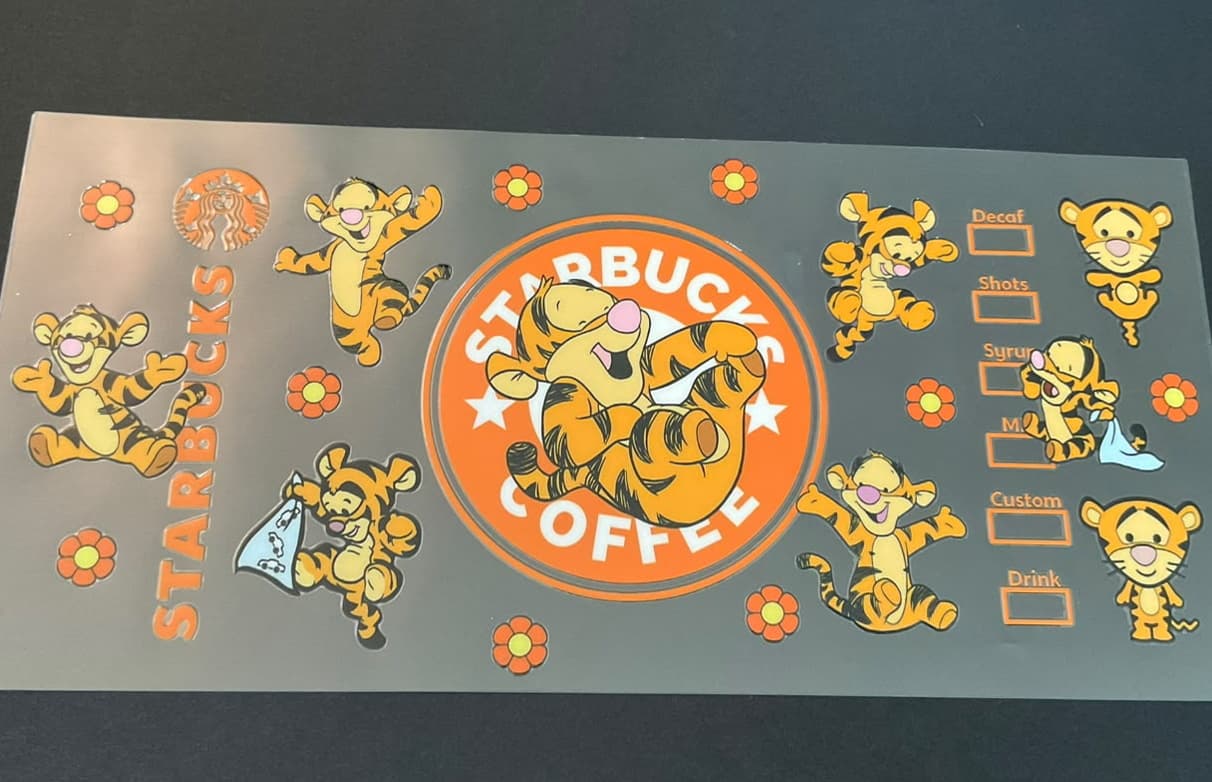 UV Sticker 24oz A105