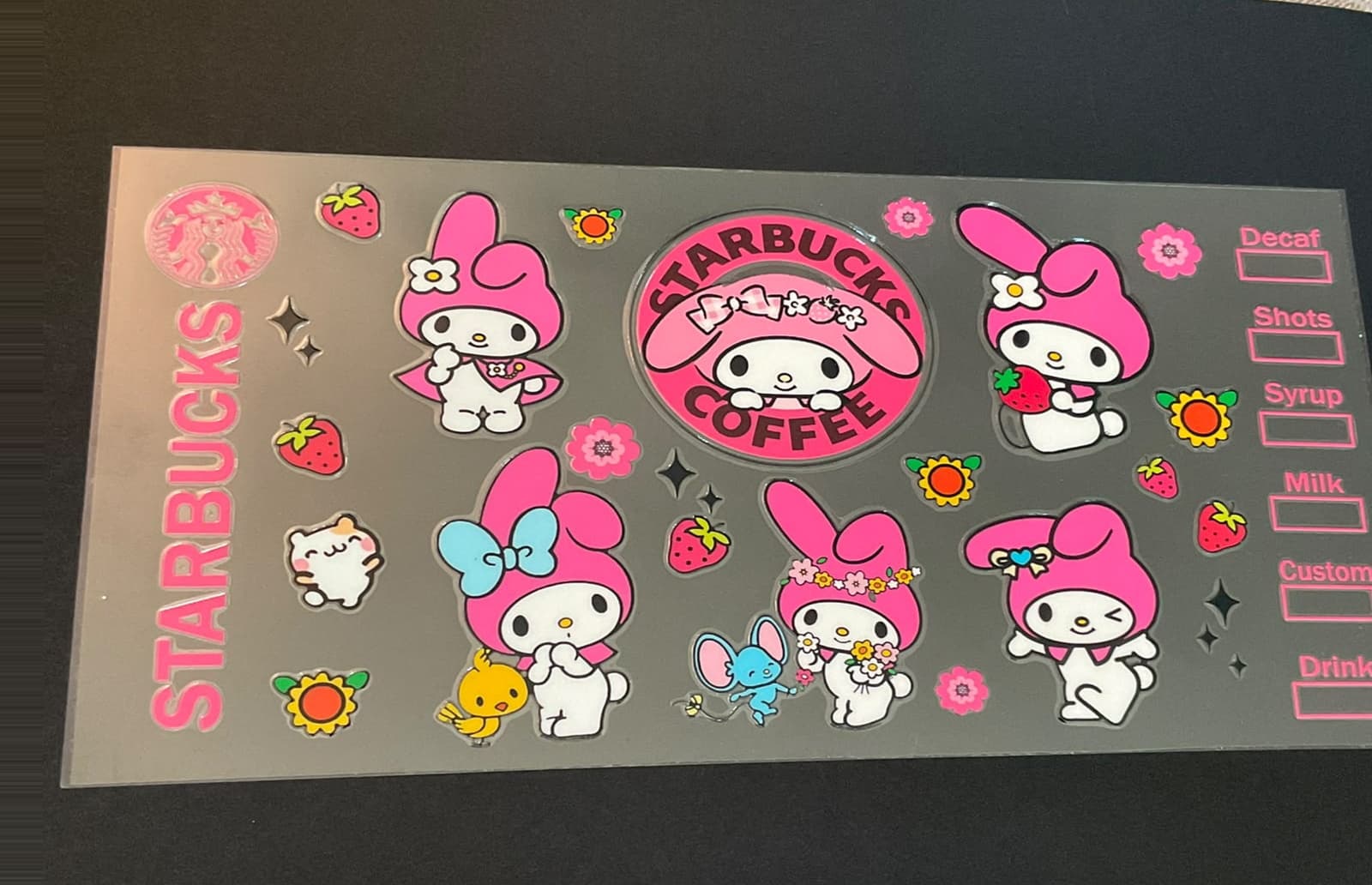 UV Sticker 24oz A129